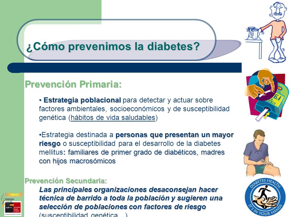 prevencion terciaria diabetes mellitus tipo 2